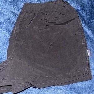 Gently used black Patagonia shorts